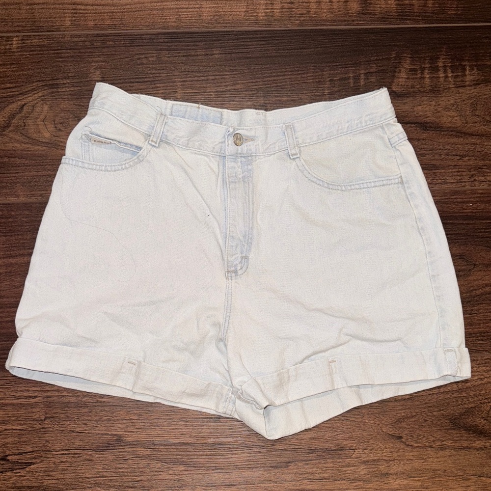 Riders by Lee Women's Light Cream Jean Shorts